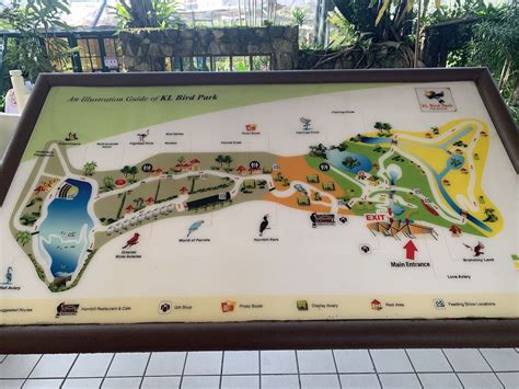 Kl Bird Park Map - Bobbie Stefanie