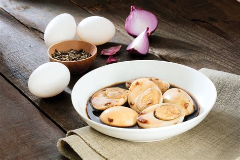 Adobo Marinated Eggs | Recipedia