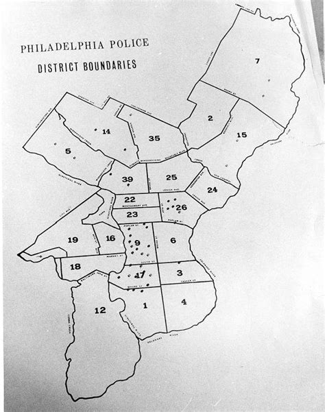 Philadelphia Police Districts Maps