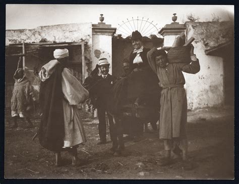 Taking gifts to the Governor, Tetouan, 1891 · Sibley Watson Digital Archive