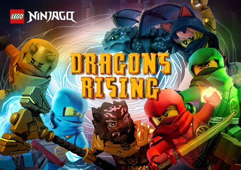 First look at completed LEGO Ninjago Dragons Rising poster, new series ...