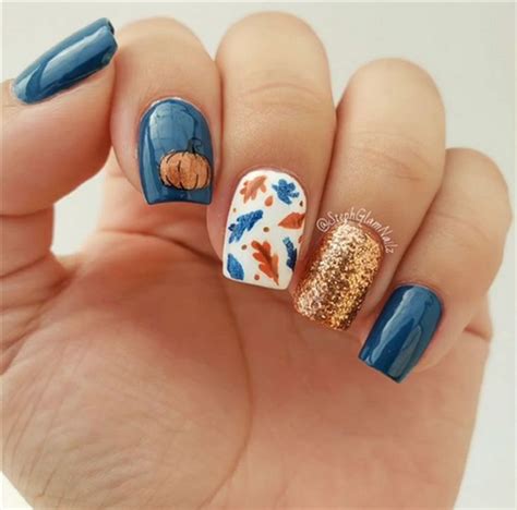 36 Perfect Fall Nail Art Design Ideas For That Will Completely Your ...