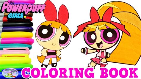 Powerpuff Girls Coloring Book Bubbles Blossom Buttercup PPG, 55% OFF