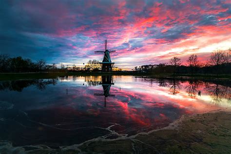 Windmill island gardens - Holland Michigan Photograph by Molly Pate