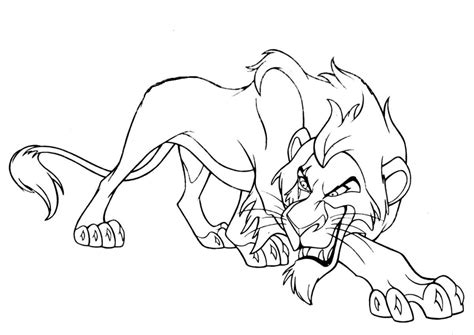 Le Roi Lion Coloriage Scar Ronnie | Images and Photos finder