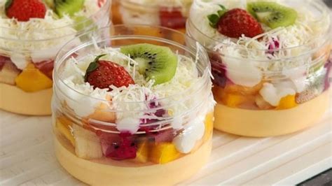 Resep Salad Buah Puding Mangga, Desert Enak dan Segar Dari Mangga