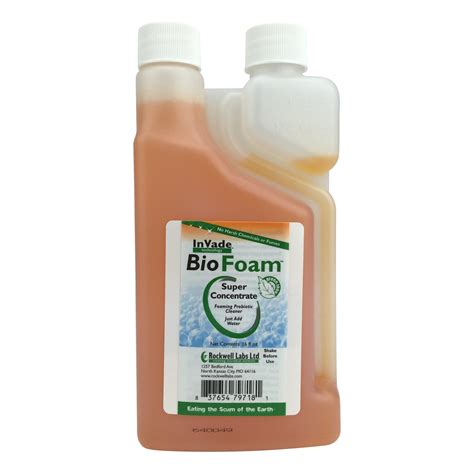 Invade Bio Foam (BioFoam) Super Concentrate Foaming Probiotic Cleaner ...