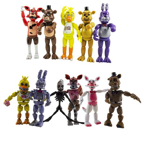 Buy Toysvill FNAF Action Figures (Set of 11pcs) Inspired by Five Nights ...