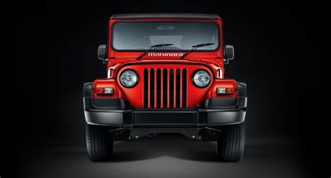 Mahindra Thar Red Color