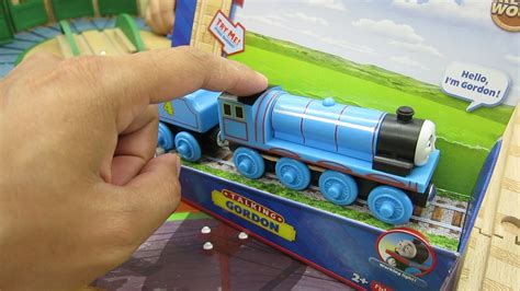 Talking Gordon Wooden Railway NEW for 2013! Thomas & Friends - YouTube