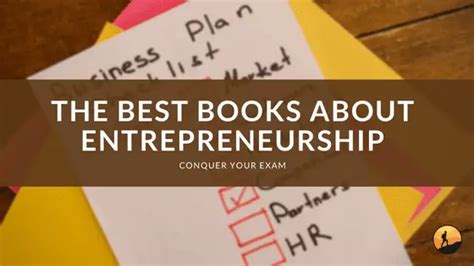 The 15 Best Books About Entrepreneurship [2024] | Conquer Your Exam