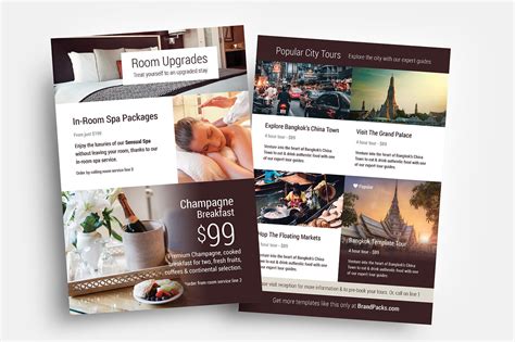 Hotel Flyer Templates v2 - PSD, Ai & Vector - BrandPacks