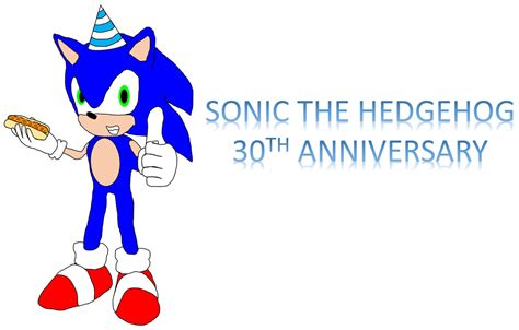 Sonic's 30th anniversary by Amazingangus76 on DeviantArt