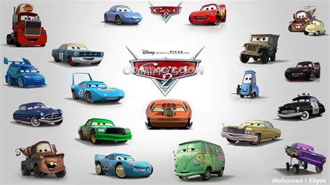 Pixar Cars 2 characters by eliyasster on DeviantArt