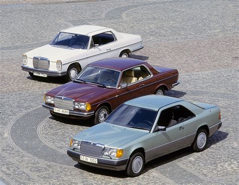 The history of the Mercedes-Benz E-Class Coupes and Cabriolets: Sporty ...