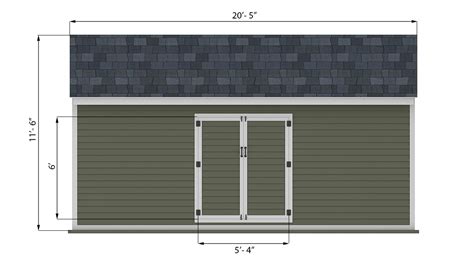 10x20 Storage Shed Plans - Shedplans.org