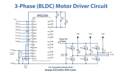 How to Build a 3-Phase Brushless (BLDC) Motor Driver Circuit