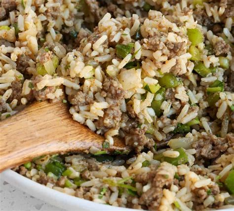 Cajun Dirty Rice Recipe Ground Beef | Bryont Blog