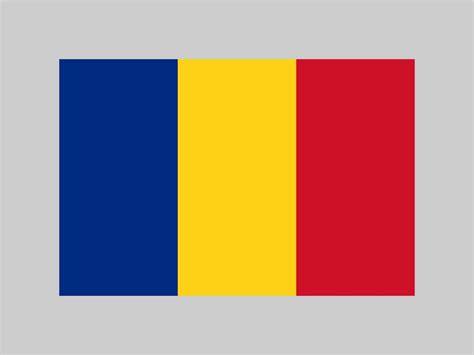 Romania flag, official colors and proportion. Vector illustration ...