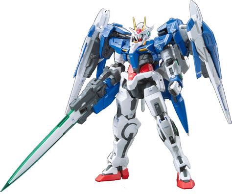 Bandai Hobby Real Grade 1/144-Scale 00 Raiser "Gundam 00" Action Figure ...