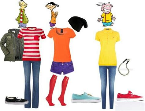 Ed Edd n' Eddy | Fandom outfits, Halloween outfits, Trio halloween costumes