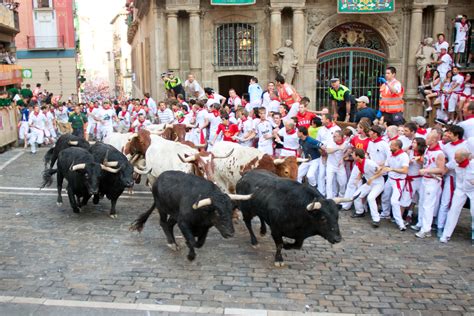 What It's Like to Run With the Bulls at Pamplona's San Fermin Festival