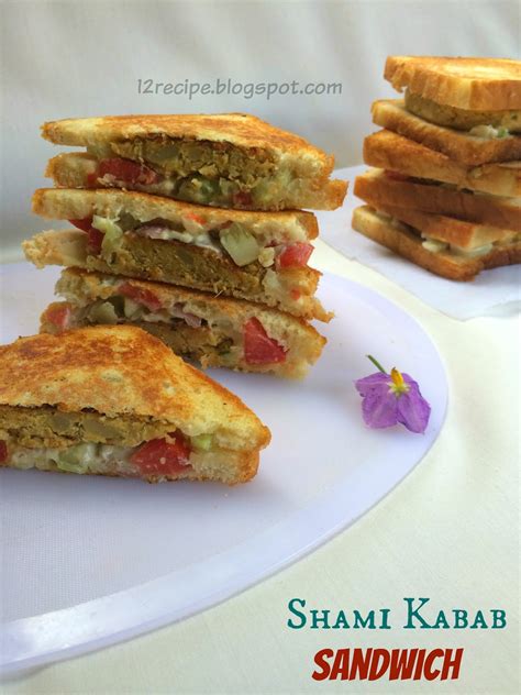 Shami Kabab Sandwich - Recipe Book