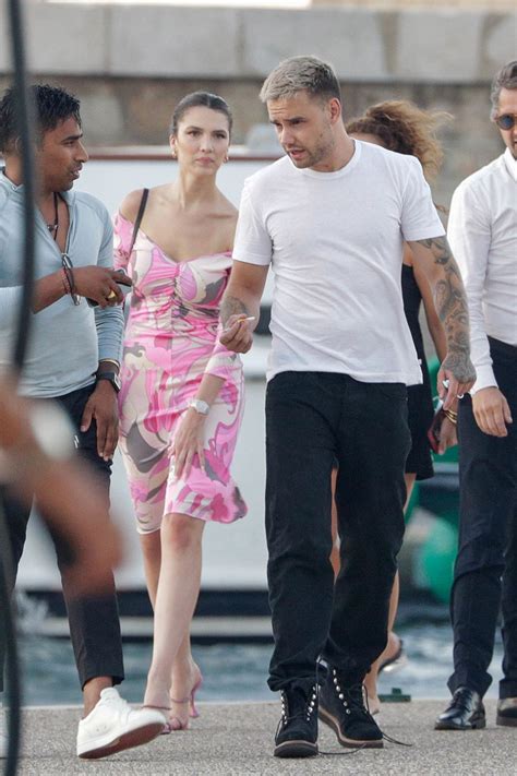 Liam Payne and Maya Henry Spotted Departing Luxury Yacht in St. Tropez