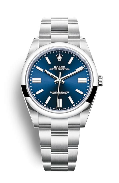 Rolex Oyster Perpetual 41 124300 Bright Blue - Chronologie