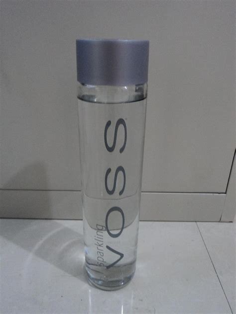 Glass Bottle: Voss Water Glass Bottle