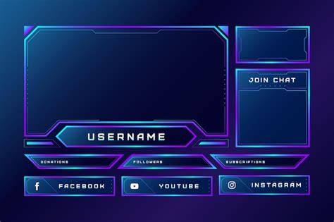 Twitch Overlay Template - Free Vectors & PSDs to Download