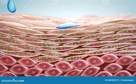 The Moisture Barrier is the Outermost Layer Stock Illustration ...