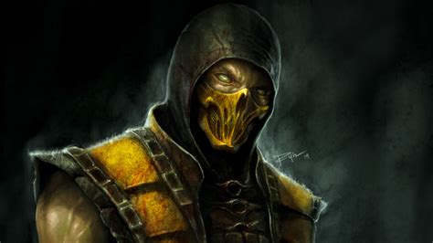 2560x1080 Scorpion Mortal Kombat X 4k Artwork 2560x1080 Resolution HD ...