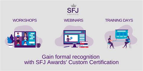 SFJ Awards’ Custom Certification Service launched providing flexible ...