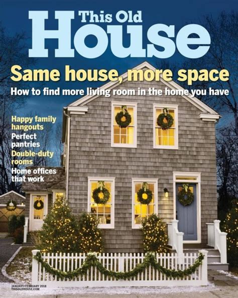 This Old House Magazine for $5 - Kids Activities | Saving Money | Home ...