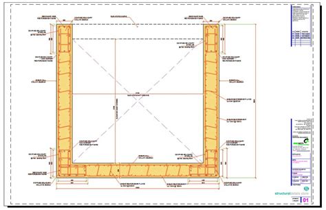 Elevator Shaft Reinforced Concrete Shear Wall Details