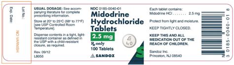 Midodrine - wikidoc