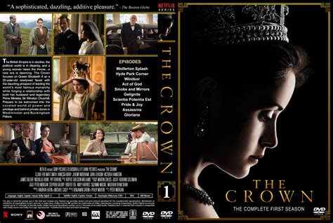 The Crown - Season 1 R1 Custom DVD Cover & Labels - DVDcover.Com