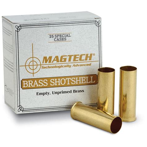 25 Rds Magtech® Loadable Brass Shotshells 12 Gauge 105820 | Free ...