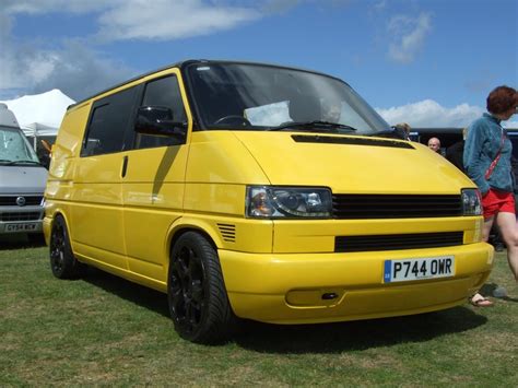 yellow camper | Van, Vw t4 transporter, Volkswagen