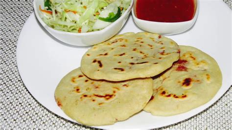 PUPUSAS SALVADORENAS 😍| DE FRIJOLES Y QUESO - YouTube