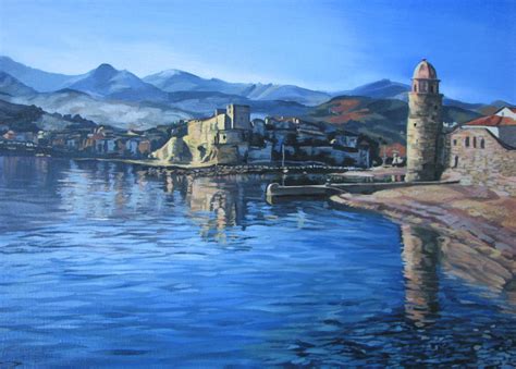 Collioure painting by Katie-Z on DeviantArt