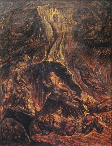 Satan Calling Up his Legions - William Blake - WikiArt.org ...