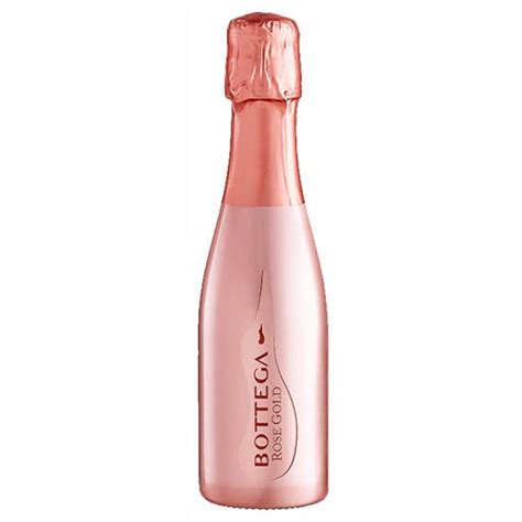 Prosecco Bottega Gold Rose Mini | Buy online for nationwide delivery ...