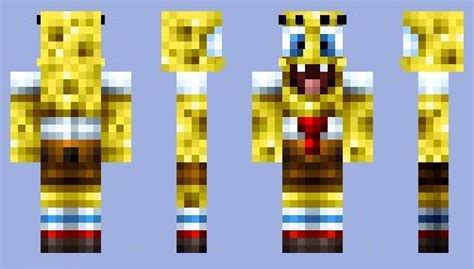 Spongebob - Minecraft Skins - Micdoodle8