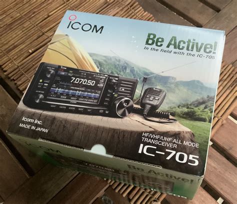 Icom IC-705 Transceiver Unboxing – 1 | The SWLing Post