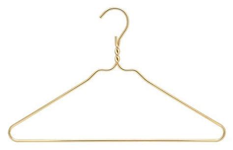 RDM Gold Coat Heavy Duty Hangers, Set of 10 | Hanger, Gold coating ...