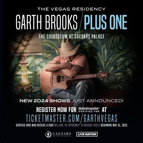 Garth Brooks Announces 2024 Dates for New Las Vegas Residency ...