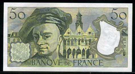 France money 50 French Francs banknote 1983 Maurice Quentin de La Tour ...