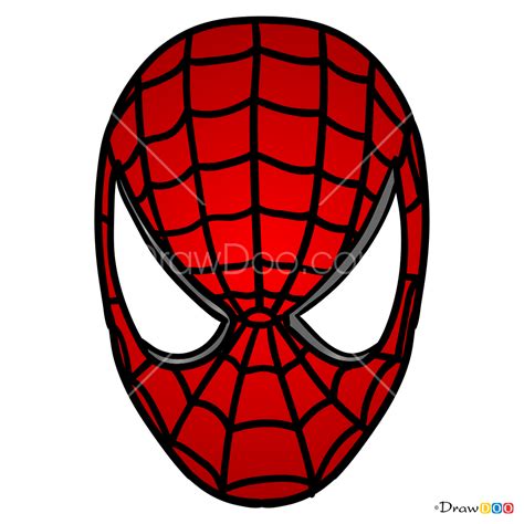 How to Draw Spiderman Mask, Face Masks